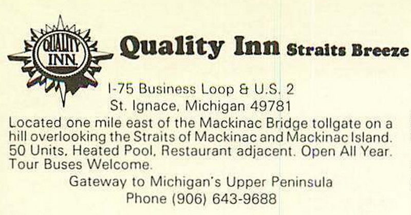 Straits Breeze Motel - Postcard (newer photo)